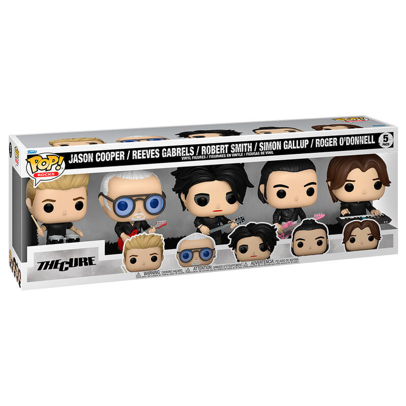 blister of 5 pop the cure figures