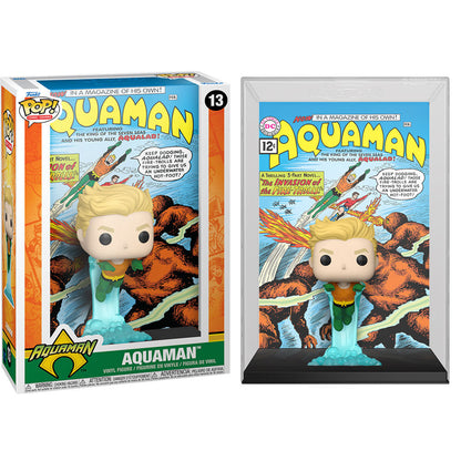 Action figure POP Comic Cover DC Comics Aquaman