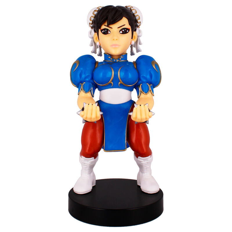 cable guy chun li street fighter figure support stand 20cm