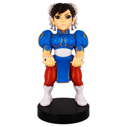 cable guy chun li street fighter figure support stand 20cm
