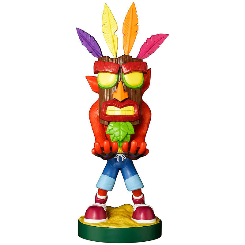 cable guy support stand for aku aku crash bandicoot figure 20cm