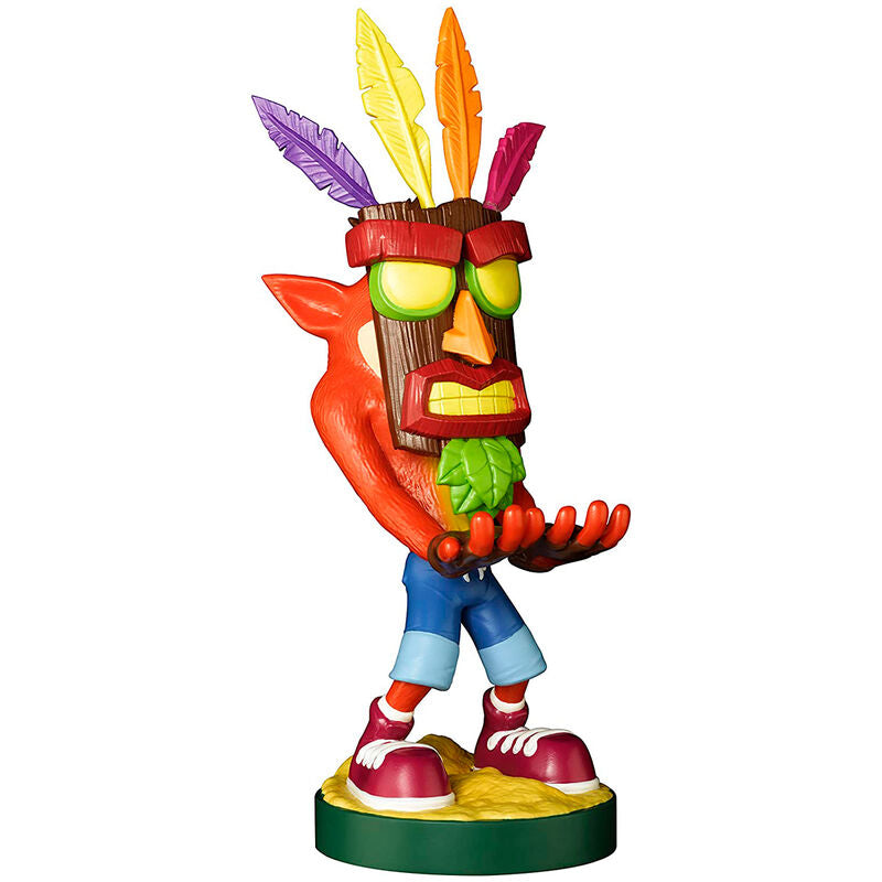Cable Guy support stand for Aku Aku Crash Bandicoot figure 20cm