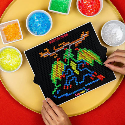 Lite Brite Stranger Things game