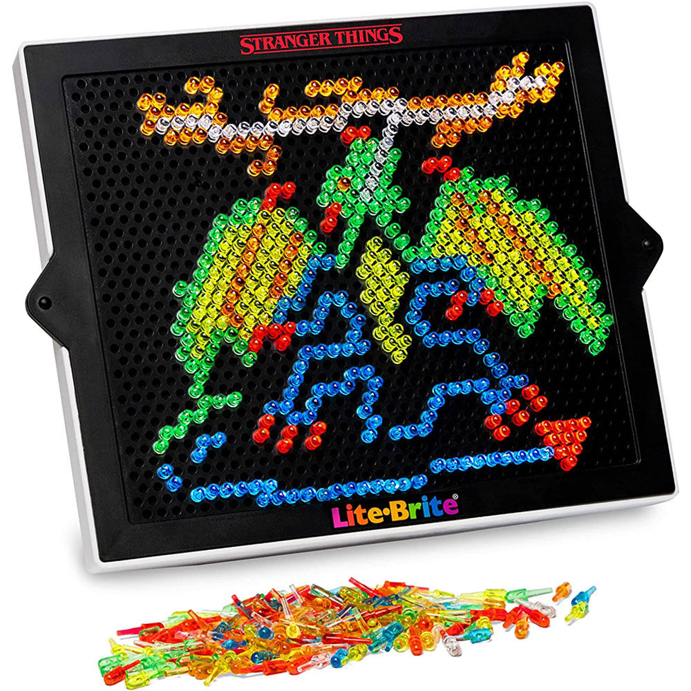 Lite Brite Stranger Things game