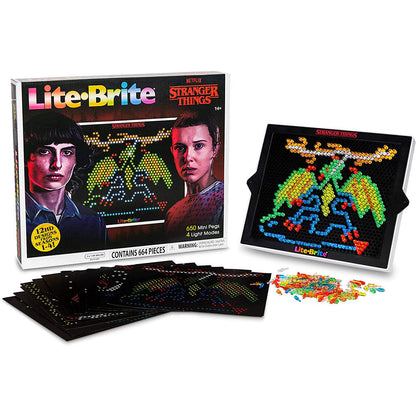 lite brite stranger things game