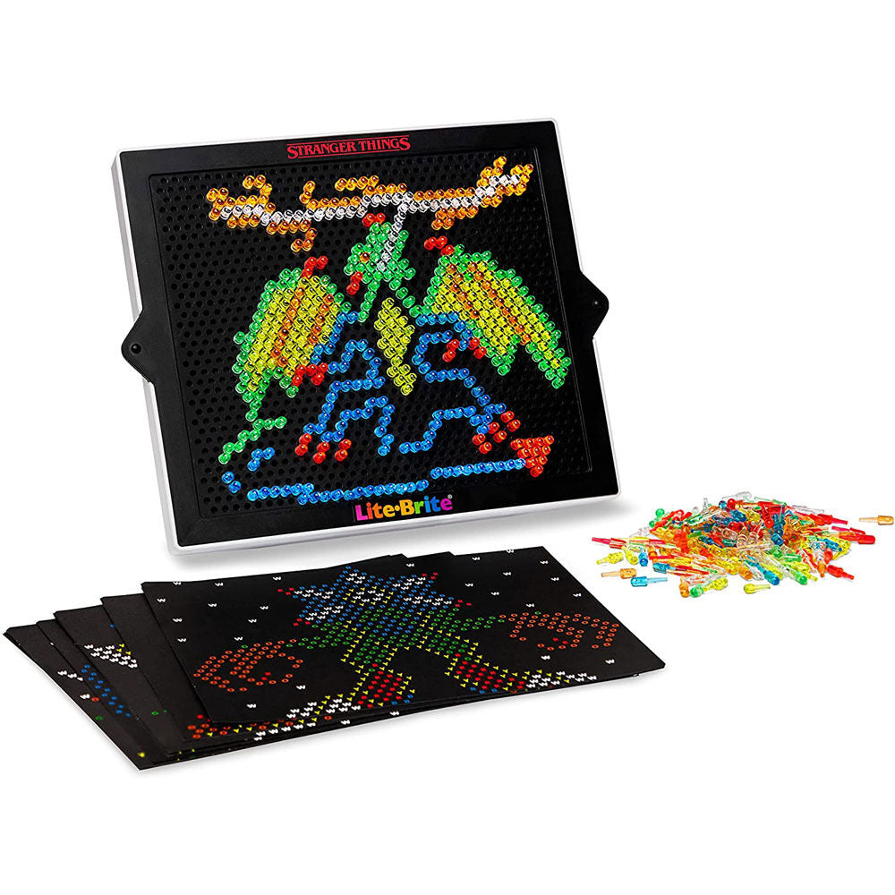 Lite Brite Stranger Things game
