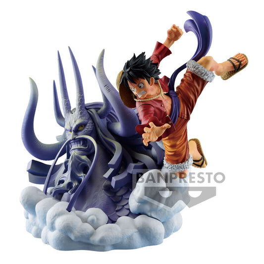 figure d luffy monkey the brush dioramatic one piece 20cm