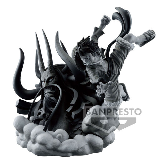 figure d luffy monkey the brush tones dioramatic one piece 20cm