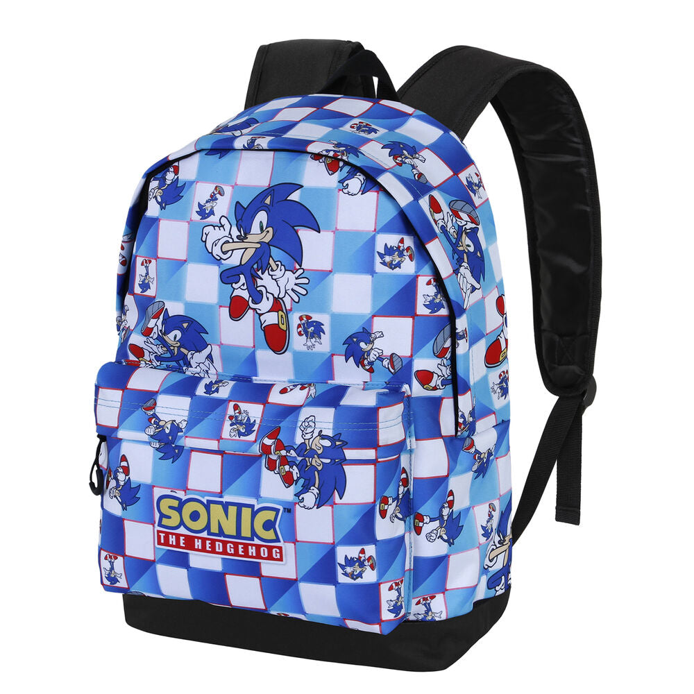 blue lay sonic the hedgehog backpack 41cm