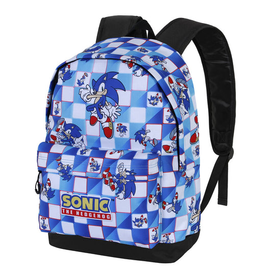 blue lay sonic the hedgehog backpack 41cm