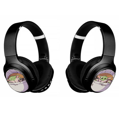baby yoda mandalorian star wars wireless headphones