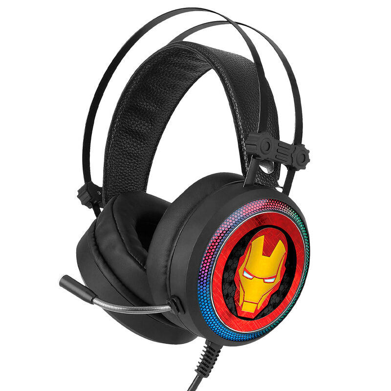 iron man marvel gaming headphones