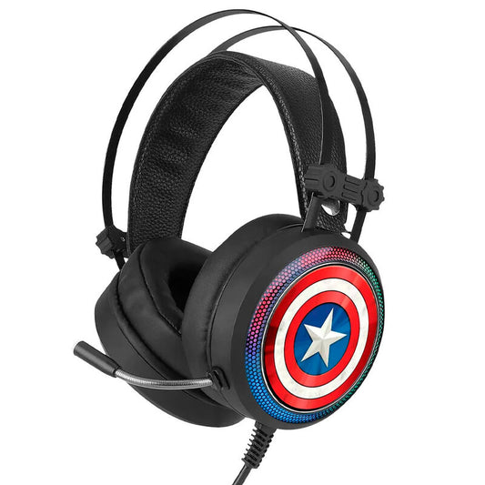 Captain America Marvel gaming headphones