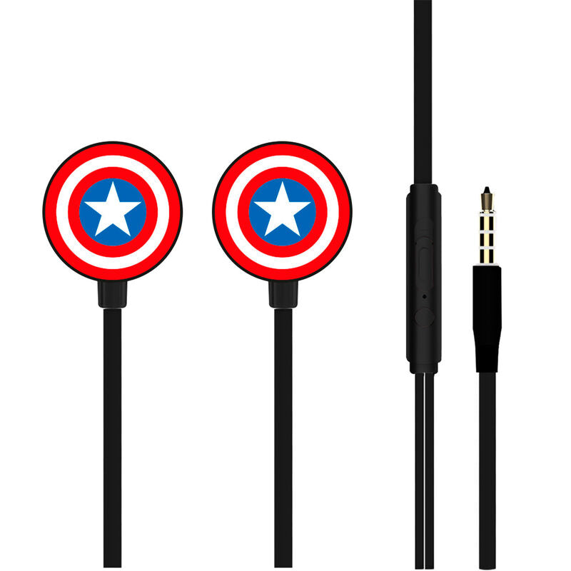 captain america marvel headphones