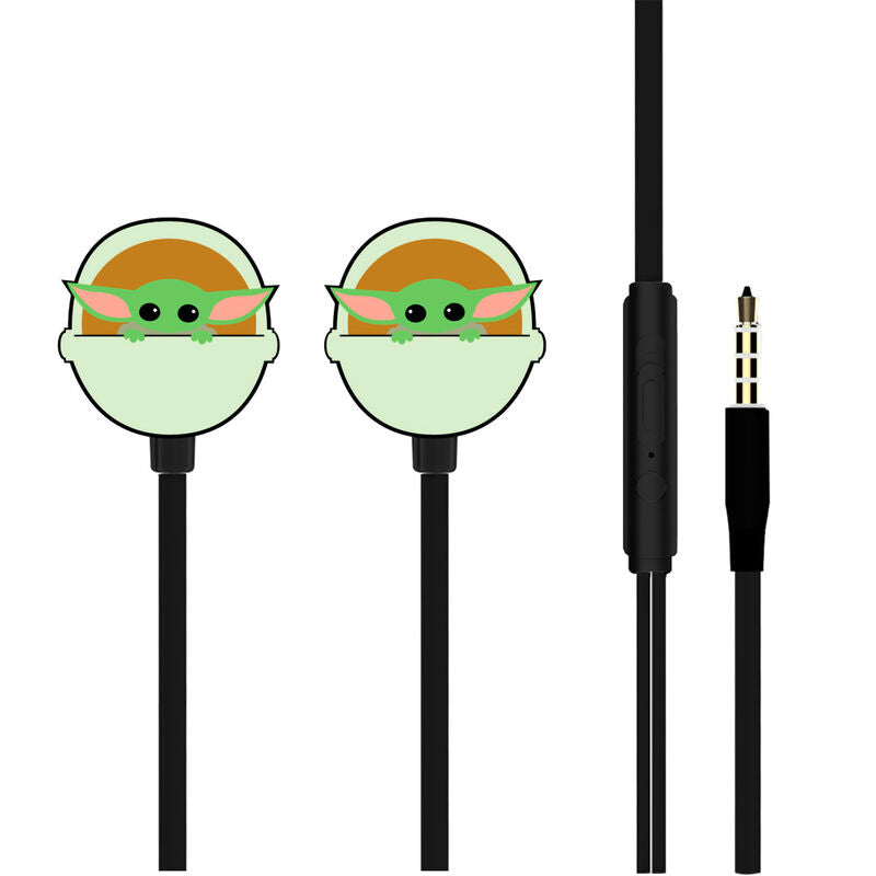 baby yoda mandalorian star wars headphones