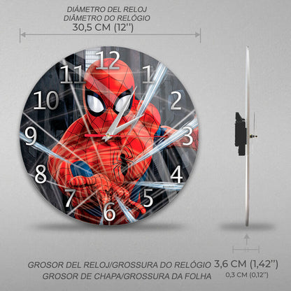 Spiderman Marvel Wall Clock
