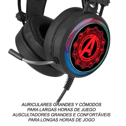 Avengers Marvel Gaming Headset