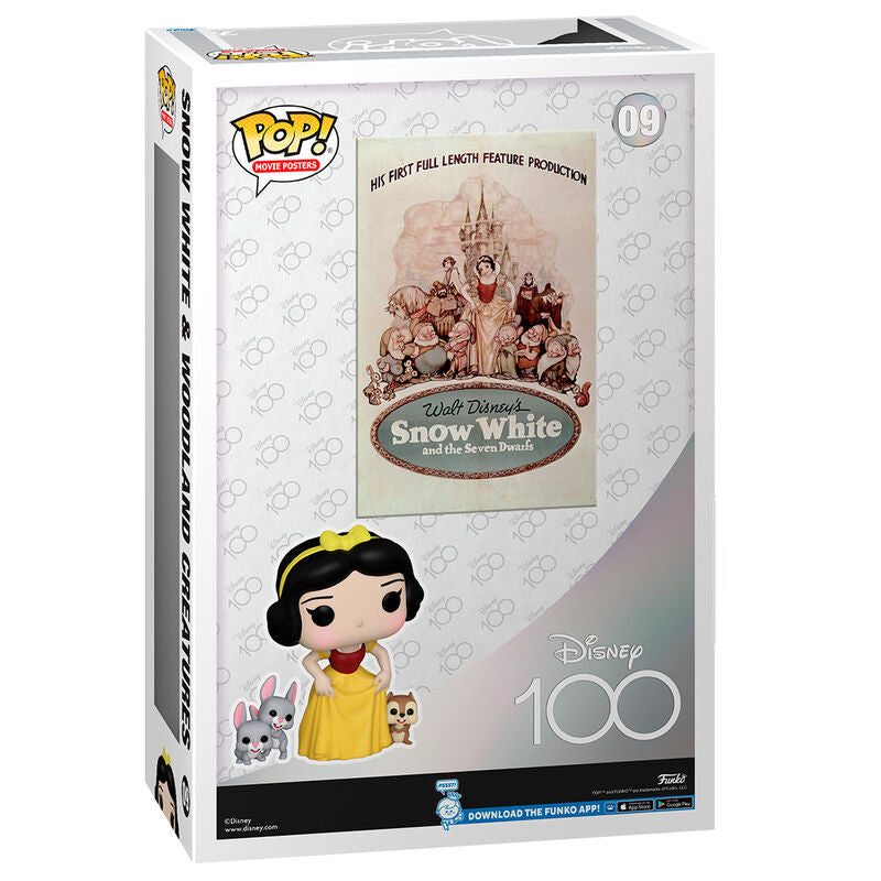 POP Movie Figure Poster Disney 100th Snow White