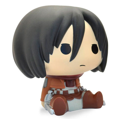 mikasa chibi attack on titan piggy bank 16cm