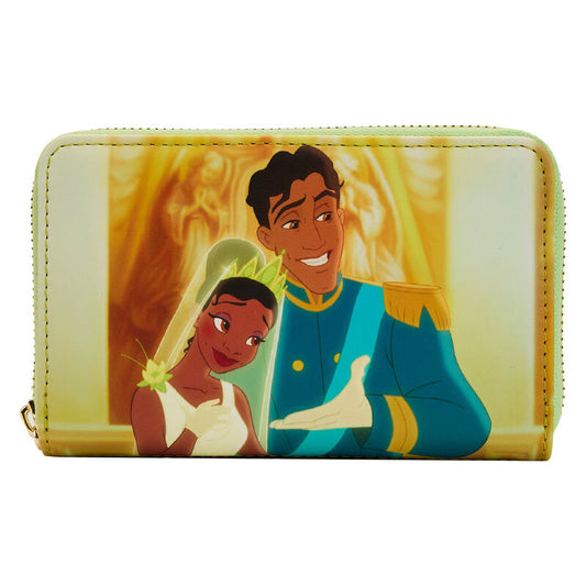 disney princess tiana and the frog scene wallet loungefly