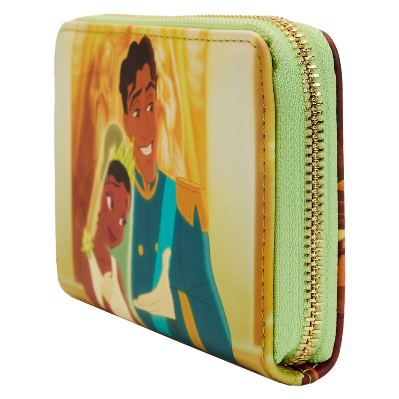 Disney Prinzessin Tiana und der Frosch Szenen Geldbörse Loungefly