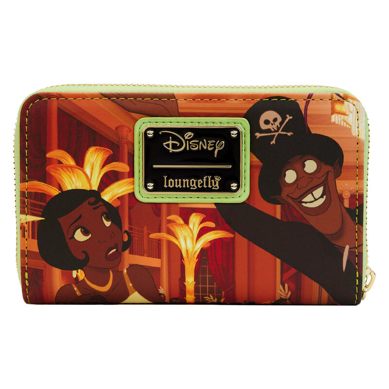 Disney Prinzessin Tiana und der Frosch Szenen Geldbörse Loungefly