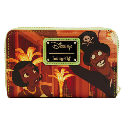 Disney Prinzessin Tiana und der Frosch Szenen Geldbörse Loungefly