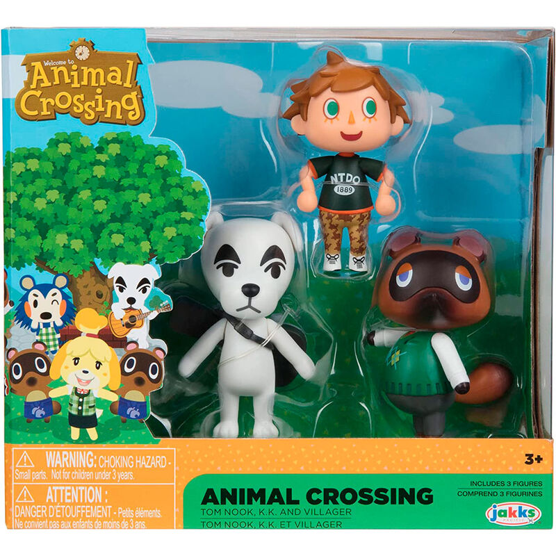 Blister 3 Animal Crossing Figures 6cm