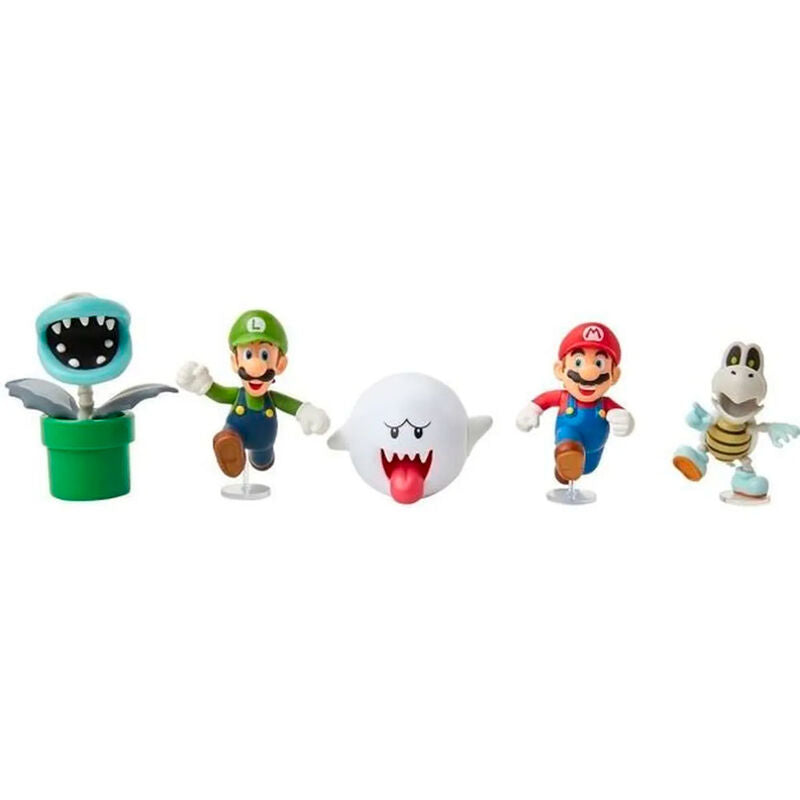 Super Mario Bros Figures Blister 6cm