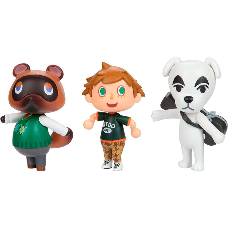 blister 3 animal crossing figures 6cm