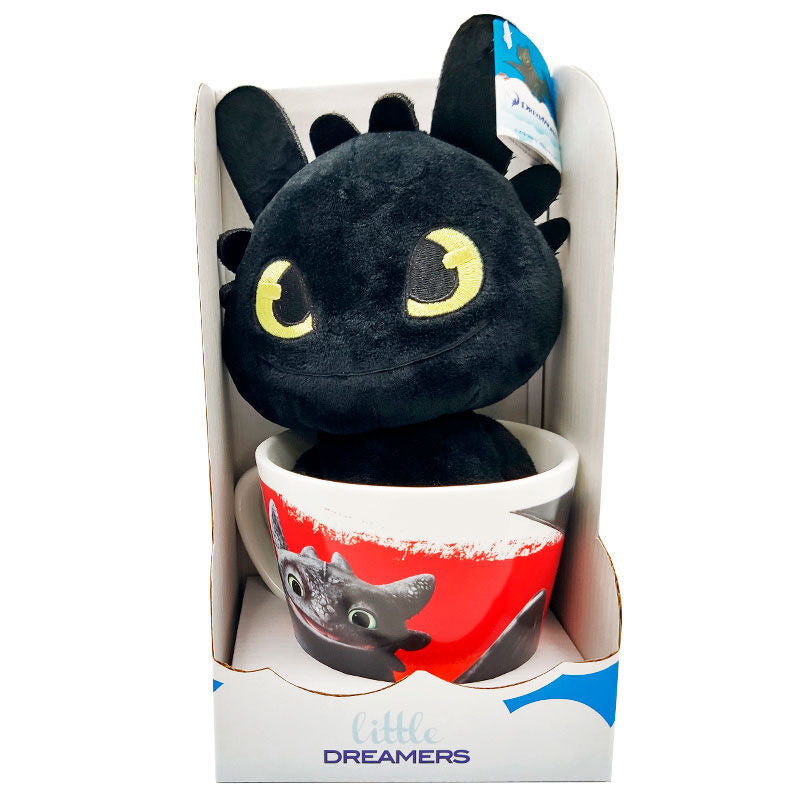 mug  plush toy how to train your dragon 18cm