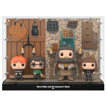 pop moments deluxe harry potter hagrids hut figure