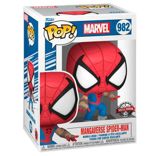 Figura POP exclusiva de Spider-Man del manga de Marvel
