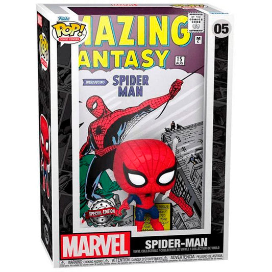 marvel amazing spiderman exclusive pop figure