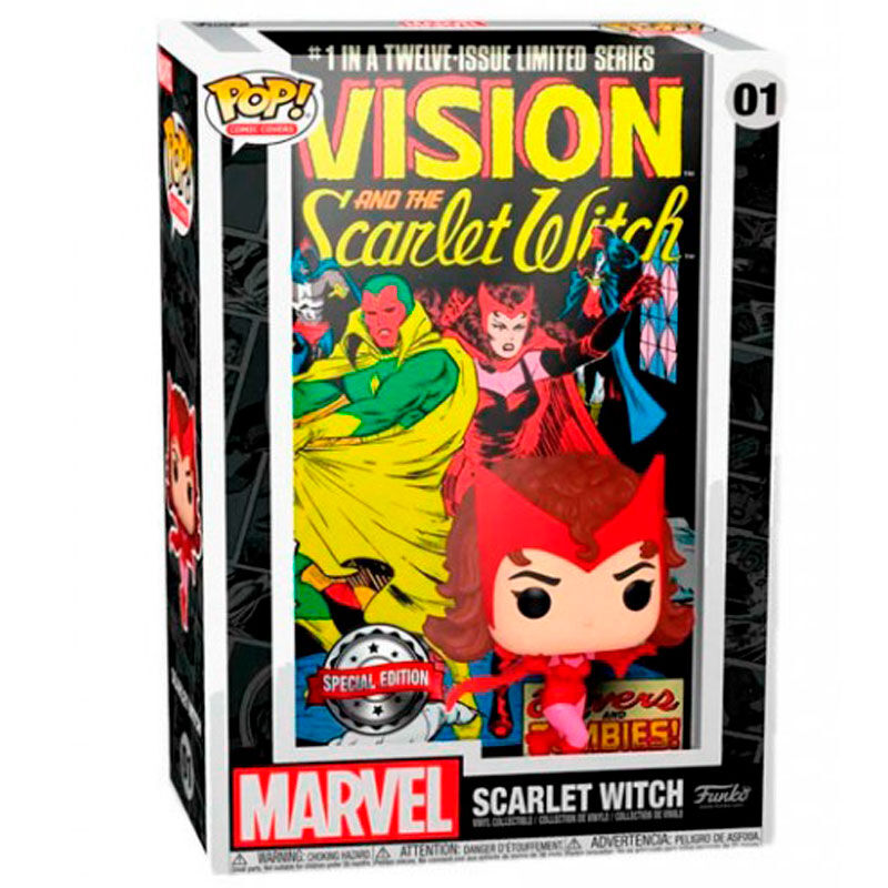 marvel scarlet witch exclusive pop figure