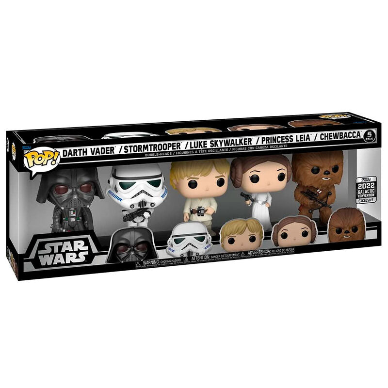 blister 5 pop figures star wars classics exclusive