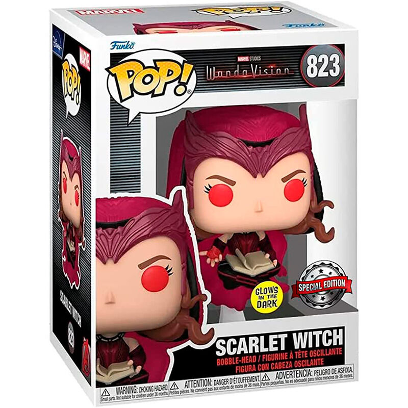 POP Figure Marvel Wanda Vision Scarlet Witch Esclusiva
