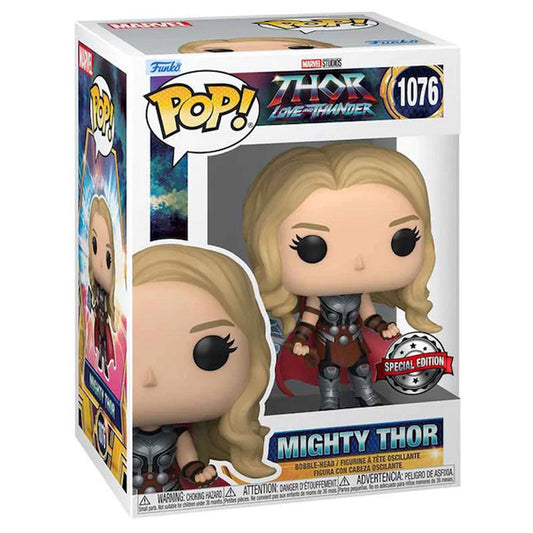 Figura POP exclusiva de Marvel Thor: Amor y Trueno (Mighty Thor)