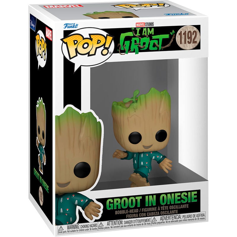 Marvel I am Groot POP figure - Groot in Onesie