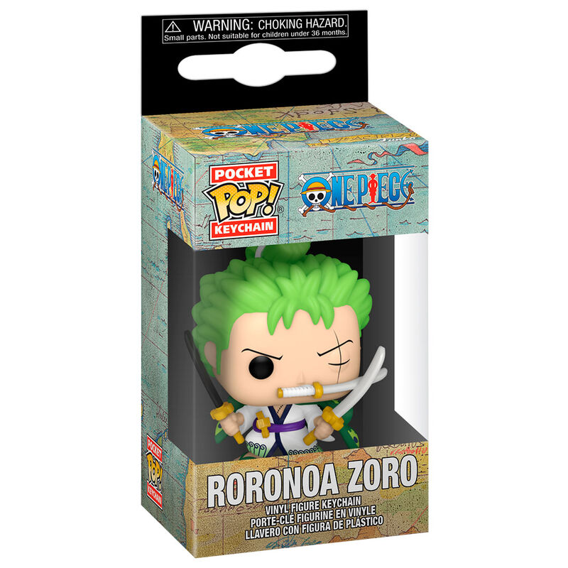 Chaveiro Pocket POP One Piece Roronoa Zoro