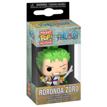 Chaveiro Pocket POP One Piece Roronoa Zoro