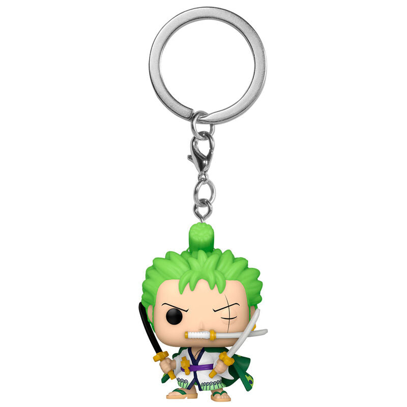 pocket pop one piece roronoa zoro keychain