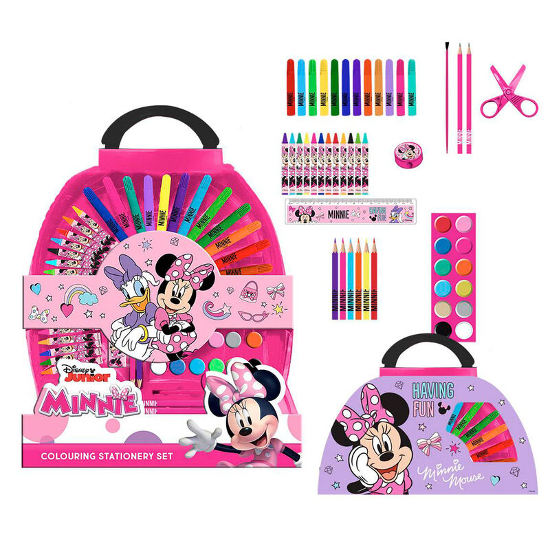 minnie mouse disney stationery set  50 pieces