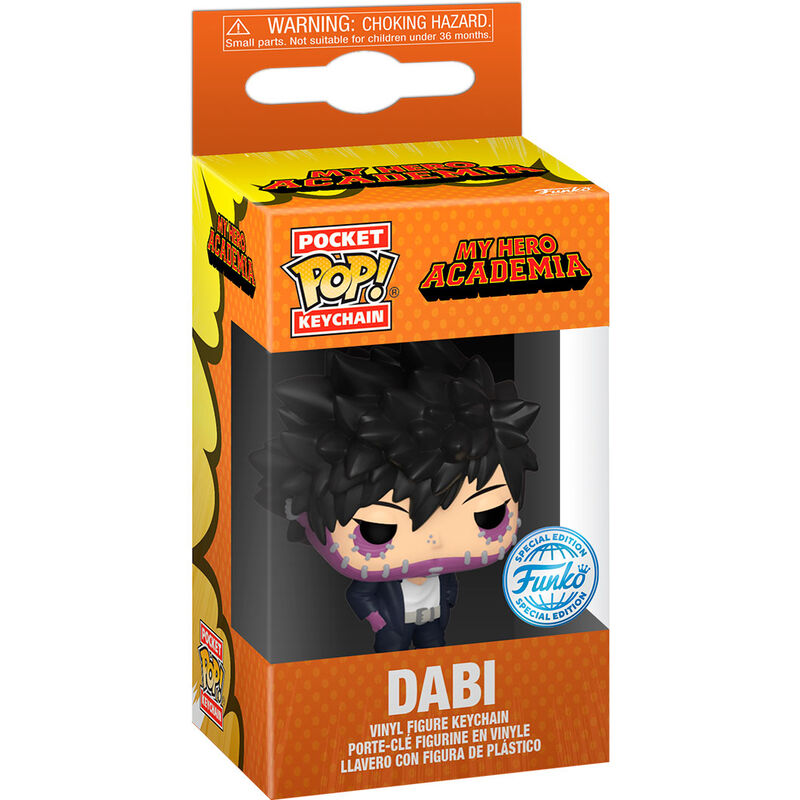 pocket pop keychain my hero academia dabi exclusive