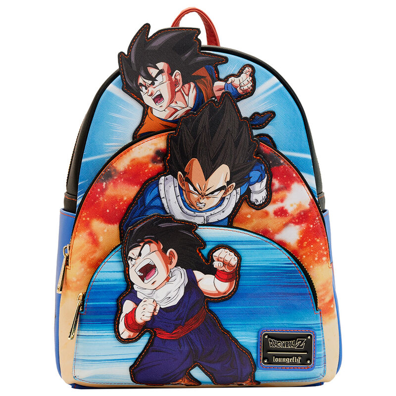 dragon ball z loungefly trio backpack 31cm