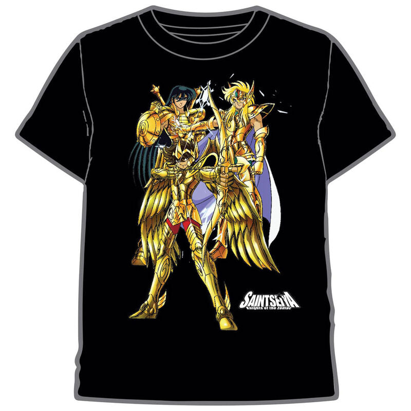 gold saint seiya adult t shirt