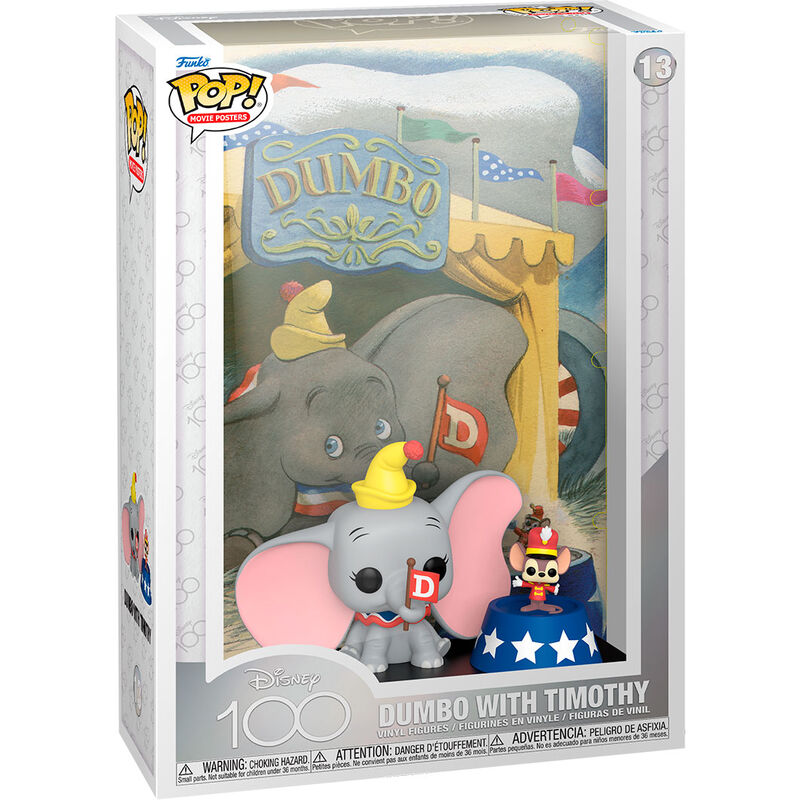 figure pop movie poster disney 100th anniversary dumbo