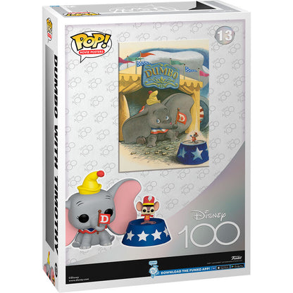Figur POP Filmplakat Disney 100  Jubiläum Dumbo