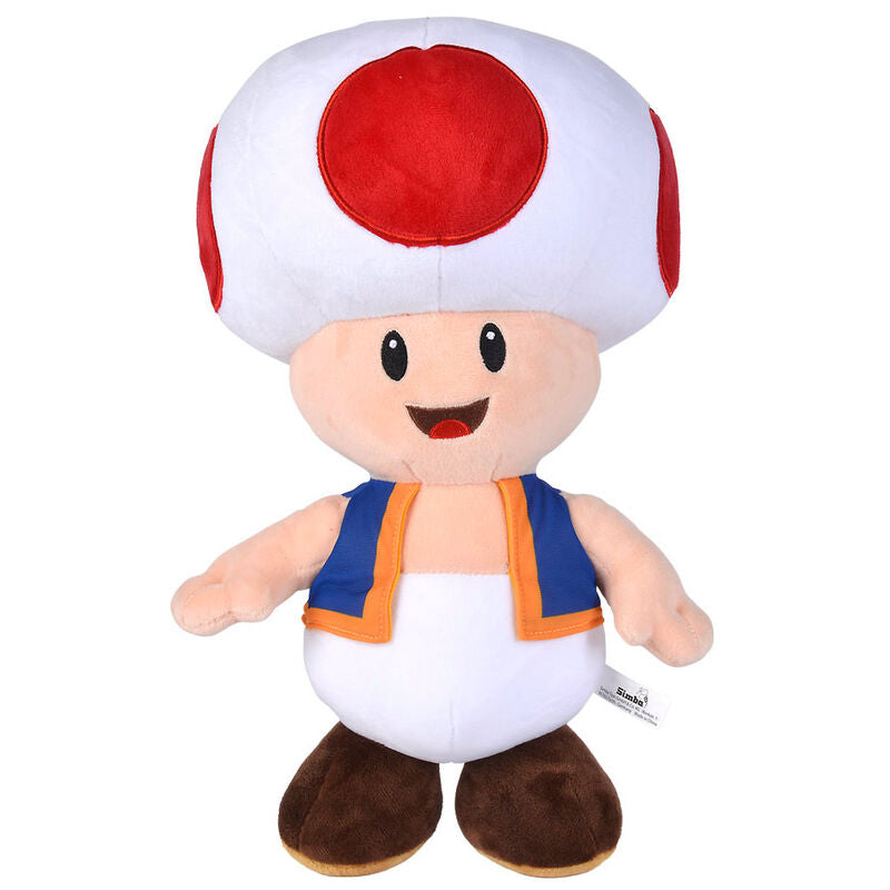 super mario bros toad plush 40cm