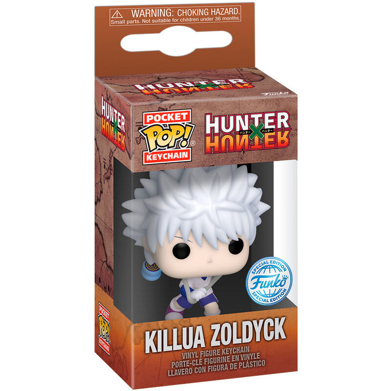 pocket pop keychain hunter x hunter killua zoldyck exclusive